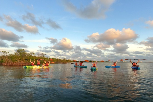 Kayak à Cancun - équipe 1