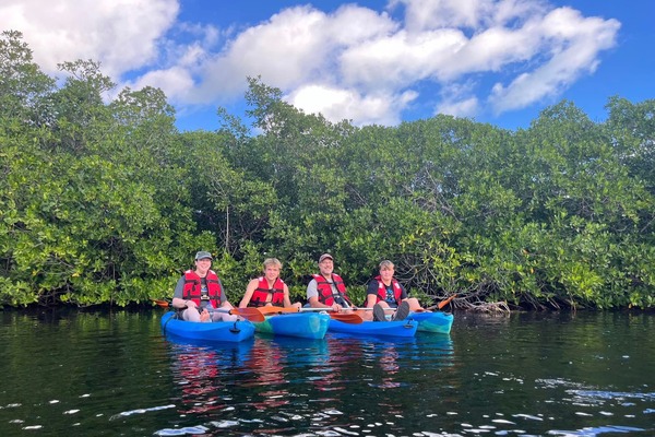 Kayaking in Cancun - team 2
