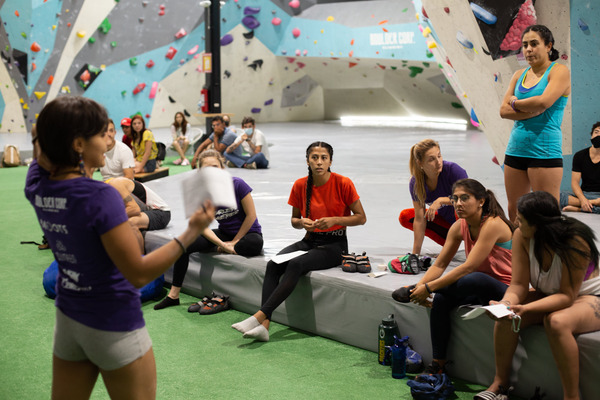 Bouldering in Cancun - team 2