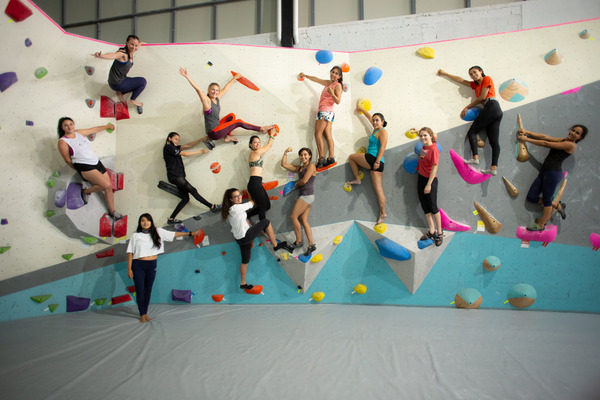 Bouldering in Cancun - team 3