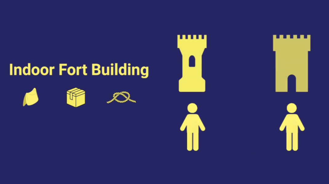 Indoor fort building