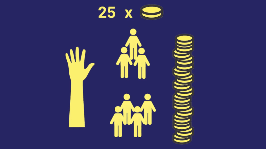 Penny stack