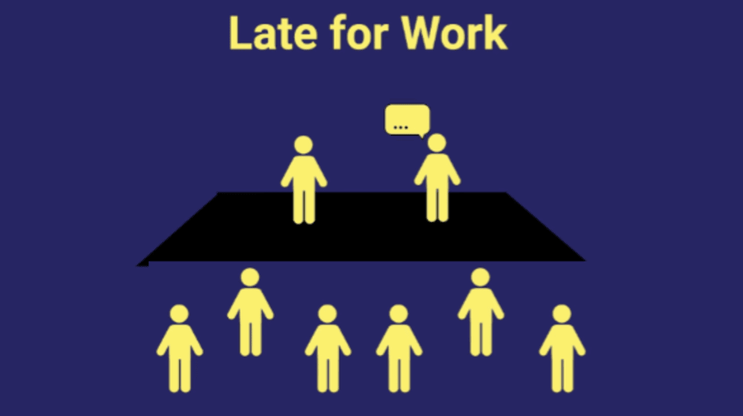 Late for work