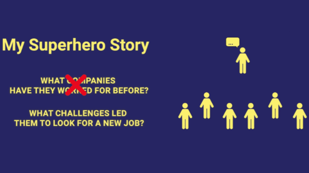 My superhero story