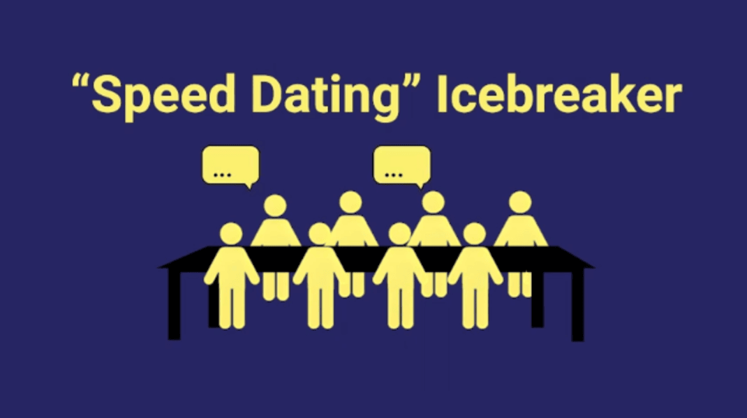 “Speed dating” icebreaker